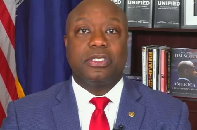 Tim Scott gets pressed on accepting the 2024 election results on Meet The Press.
